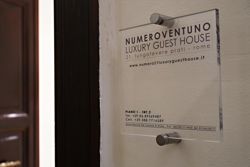 Numero 21 Luxury Guest House Roma Exterior foto